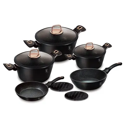 BerlingerHuas Set posuđa Rose Gold 10/1