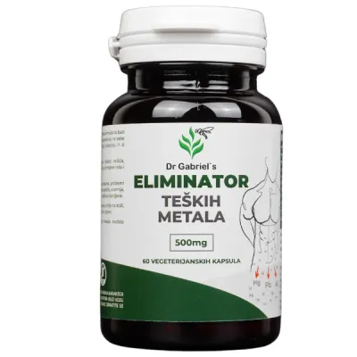 Dr. Gabriel's Eliminator teških metala – 60 vegetarijanskih kapsula