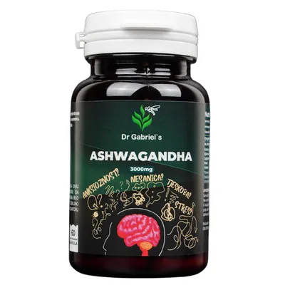 Dr. Gabriel’s Aswagandha - 60 vegetarijanskih kapsula