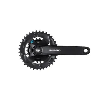 SHIMANO Pogon FC-M315-B2, 7/8 brzina, Crni