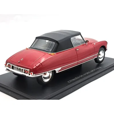 Kolekcionarski autić Citroen DS19 Cabriolet 1963, Bordo
