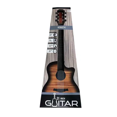 Akustična gitara za decu, 81 cm, Drvena, Smeđa