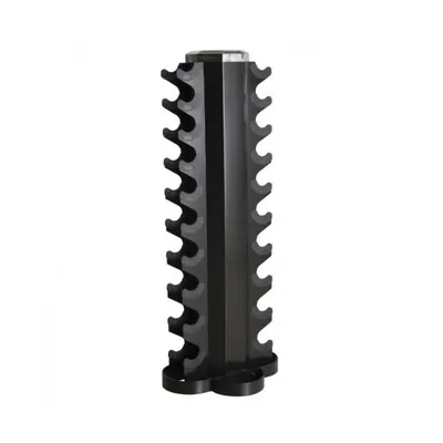 4Life Fitness Equipment Dvostrani stalak za hekse, Crni