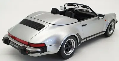 KK-Scale Kolekcionarski autić Porsche 911 Speedster 1989, Srebrne boje