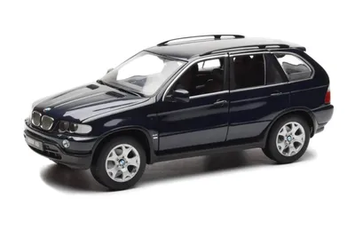 Kyosho Kolekcionarski autić BMW X5 E53 2000, Tamnoplavi