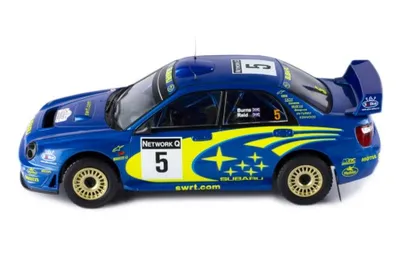 Ixo Kolekcionarski autić Subaru Impreza S7 2001 No.5, Rallye WM, Rally of Great Britain, R.Burns/R.Reid, Plavi