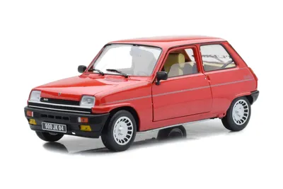Norev Kolekcionarski autić Renault 5 Alpine Turbo 1982, Crveni