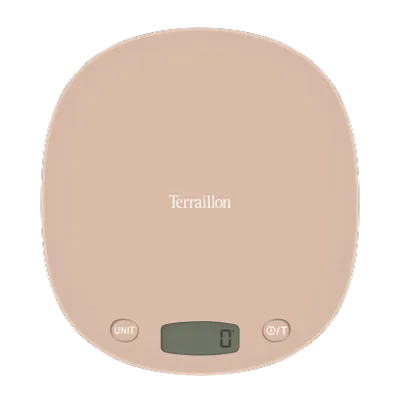 Terraillon Kuhinjska vaga Macaron One Caramel, Bež