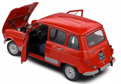 Solido Kolekcionarski autić Renault R4 GTL 1989, Crveni