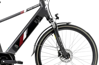 Capriolo Električni bicikl 28"/20" ECO 700.3, Crni