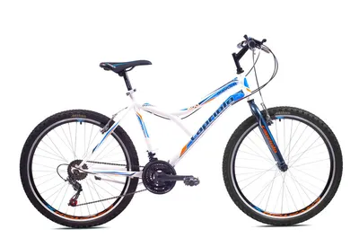 Capriolo Muški bicikl 26"/19" Diavolo 600, Bijelo-Plavi