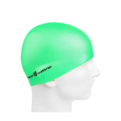 Mad wave Kapa za plivanje silicon neon, Zelena
