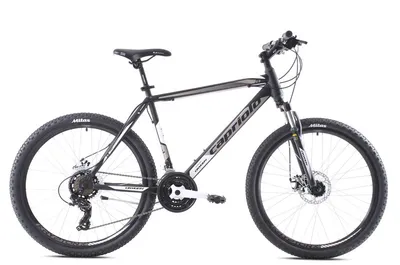 Capriolo Muški bicikl 26"/20" Oxygen Disk, Crno-Sivi