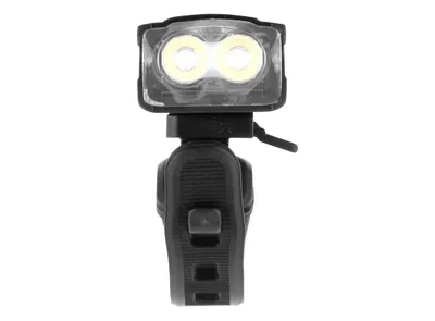 Vit comp Prednje svjetlo sa punjivom litijum baterijom na usb za bicikl, 50LM, Crno