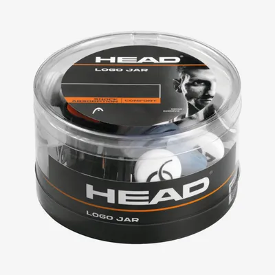Head Vibrostop set za teniski reket Logo Jar box, Crni