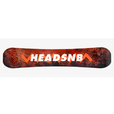 Head Snoubord Anything lyt, Crno - narandžasti