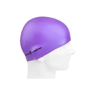 Mad wave Kapa za plivanje silicon neon, Ljubičasta