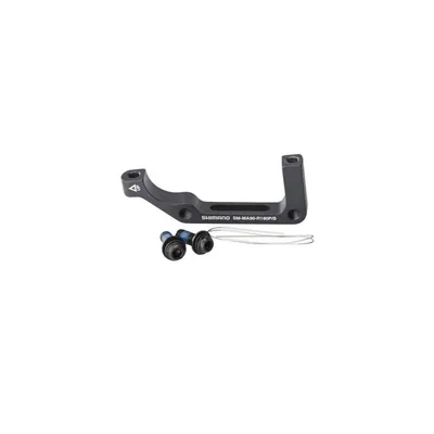 Shimano Adapter za disk kočnicu SM-MA90-R180P/S, Fixing bolt x2, Wire x1, IND.PA, Crni