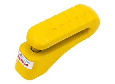 Golden key Brava disk za zaključavanje bicikle, Ključ 10 mm, Žuta