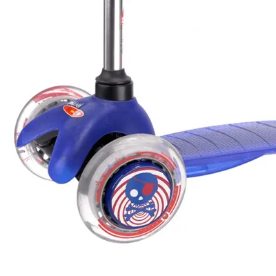 Micro Ratkapne za romobil Pirati Whizzers, Teget-crvene