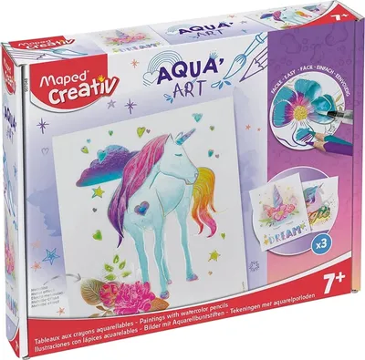Maped Kreativni set Jednorog akvamarin 907048