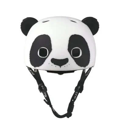 Micro Kaciga 3D Panda S, Bijelo-crna