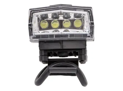 Vit Comp Prednje svjetlo za biciklo sa 4 led diode, Crno