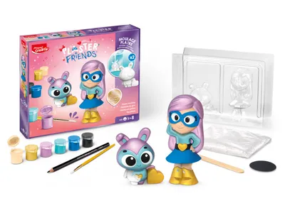 Maped Kreativni gips set Super djevojka 907219