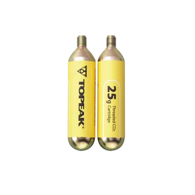Topeak CO2 kertridži sa navojem, 25g, 2 komada