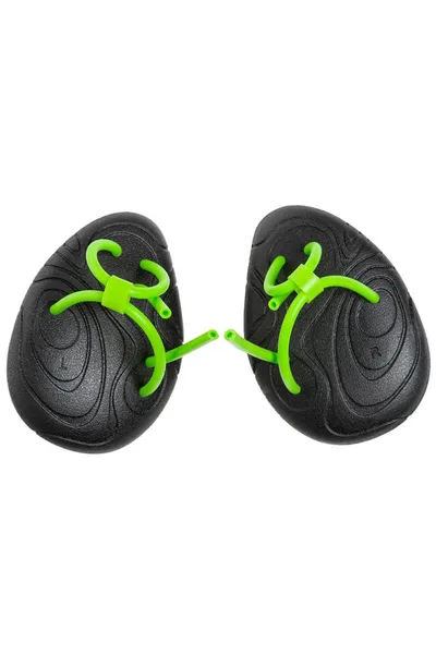 Mad Wave Lopatice za plivanje Egg trainer, Crno-zelene