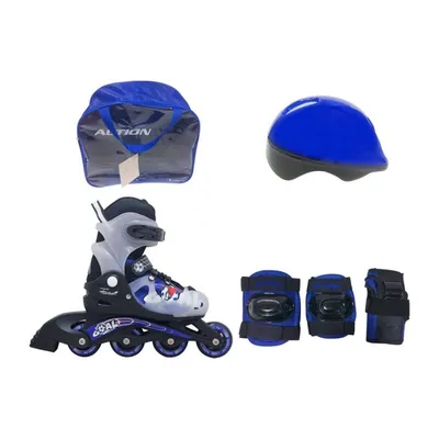 Venera Roler set PW-116a Goal abec5 m34-37, PVC, Plavi