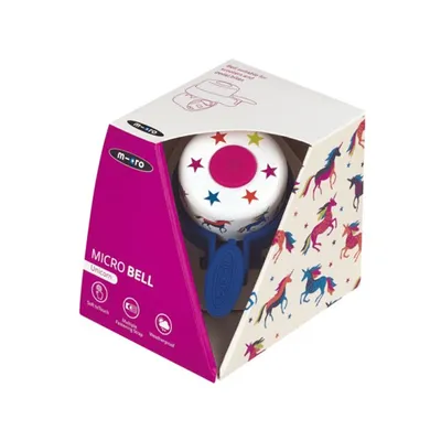 Micro Zvonce za bicikl Unicorn, Tamnoplavo