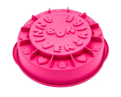 Silikonski kalup za tortu 9139986, Roze
