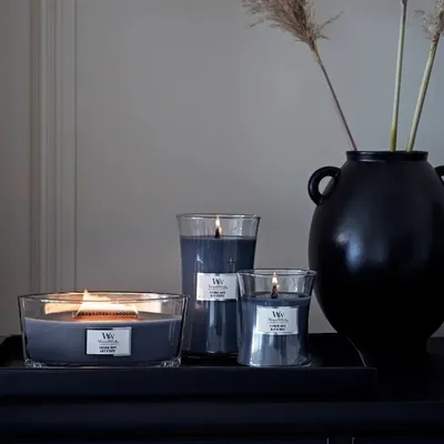 WoodWick Mirisna svijeća Classic Evening Onyx, velika