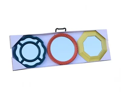 Ogledala dekorativna zidna set 9139801, 3 komada