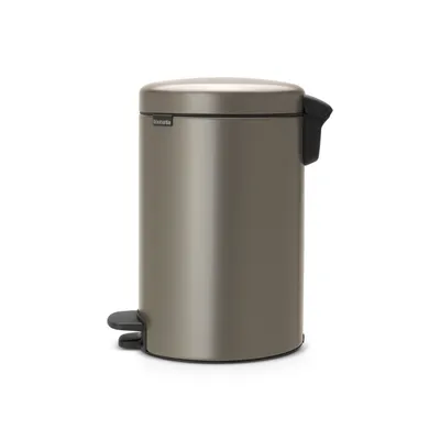 Brabantia Pedal kanta za smeće, 12 L, platinum boje