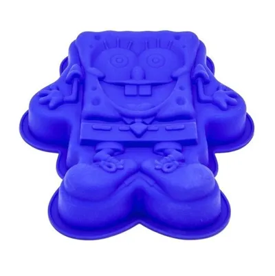 Silikonski kalup za tortu Sponge Bob 9139987, Plavi