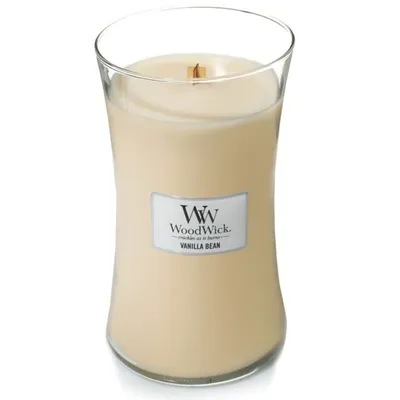 WoodWick Mirisna svijeća Classic Vanilla Beam, velika