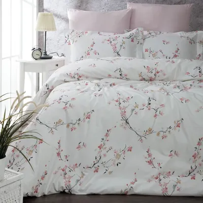 GH Textil San Tic LTD Set od 2 jastučnice Limasso Jasmine, bijele boje