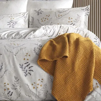 GH Textil San Tic LTD Set od 2 jastučnice Limasso Aqua, žute boje