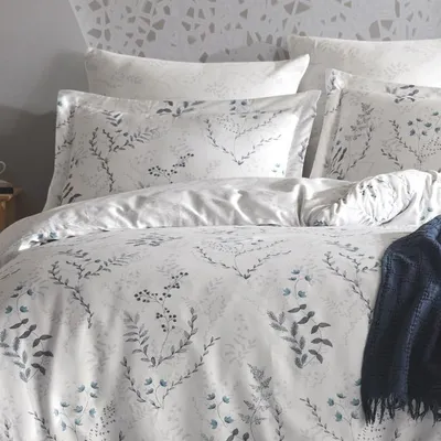 GH Textil San Tic LTD Navlaka za jorgan, Limasso Aqua, pamučna, plave boje