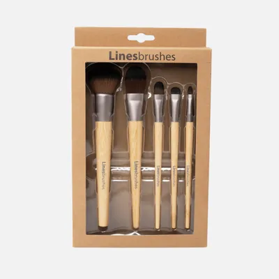 Lines Vegan set kozmetičkih četkica