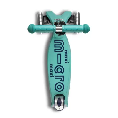 Maxi Trotinet Micro Deluxe, LED, ECO, Menta