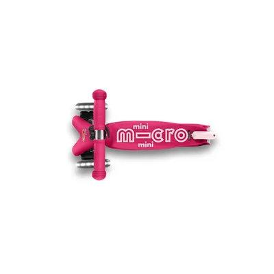 Micro Mini trotinet Deluxe Plus, LED, Rozi