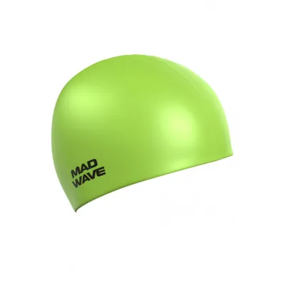 Mad Wave Silikonska kapa za plivanje Light Big, Zelena