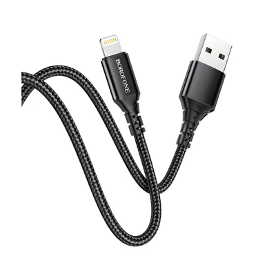 Borofone USB kabal, Crne