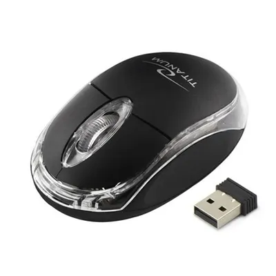 TITANUM Miš wireless, Crni