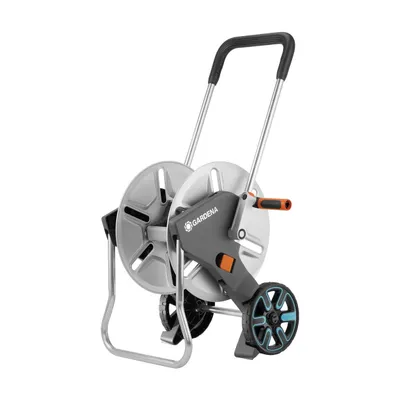 Gardena kolica za crijevo CleverRoll M Metal, Siva