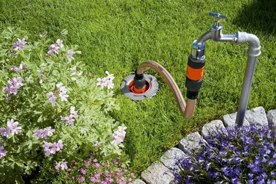 Gardena komplet priključaka spojnica Profi System, Sivi