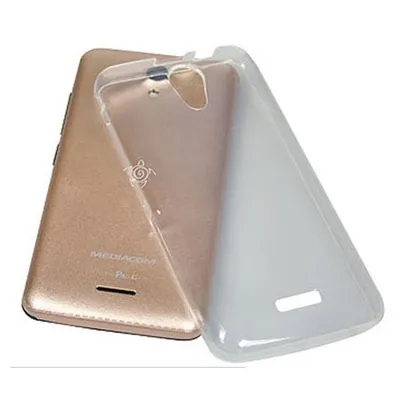 MEDIACOM M-G410SC Silikonska providna zaštitna navlaka za smartphone G410, Providna